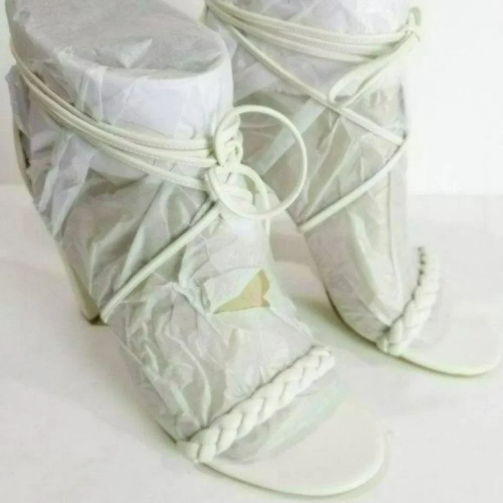 Nine West Monikka Ankle Wrap Heeled Sandals-9 - Picture 6 of 8